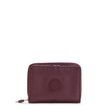 Carteras Kipling Money Love Metallic Small Vino | MX 1798ZU